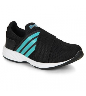 Black and Green Stripped running shoes for Men and Boys